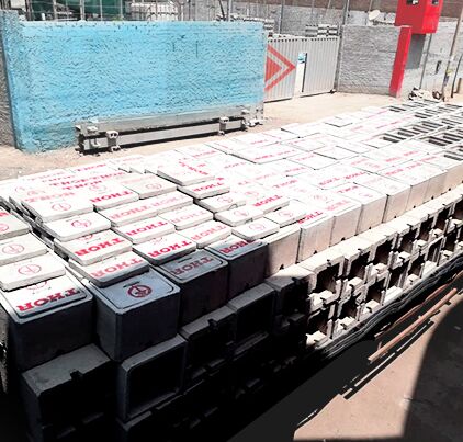 Caja de Concreto con Tapa Reforzada para Instalaciones de Puesta a Tierra